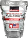 100% Pure Sūkalu proteīns - 5 LB (2,27 KG) - 30g Olbaltumvielas uz kausiņu! - Neuzliesmojošs sūkalu proteīns - (ASV Sūkalu proteīns NAV Ķīna Importēts)