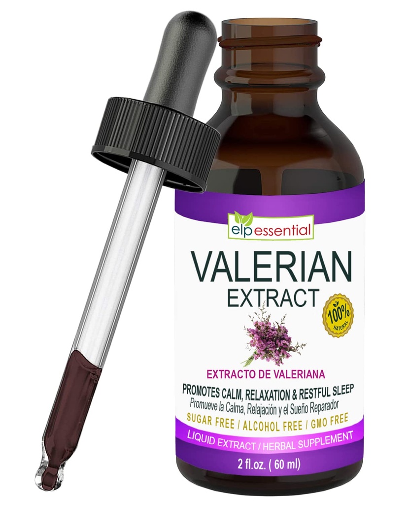 ELP BESENTIAL Baldriāna saknes ekstrakts Drops 2 fl oz 