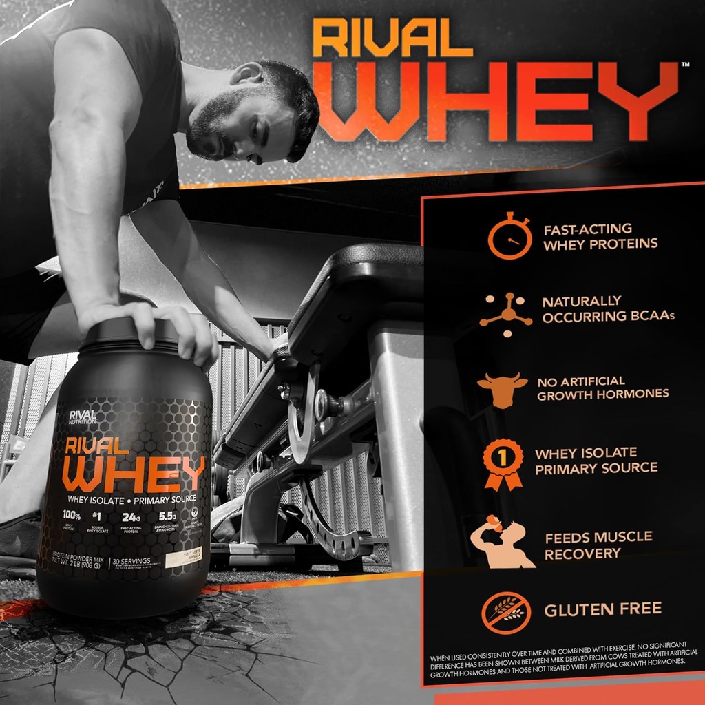 Rival Nutrition Rival Whey – Augļains Graudaugi, 5lbs