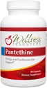 Labsajūtas resursi Pantetīns - aktīvs vitamīns B5. Vegan (300mg, 90 Kapsulas)