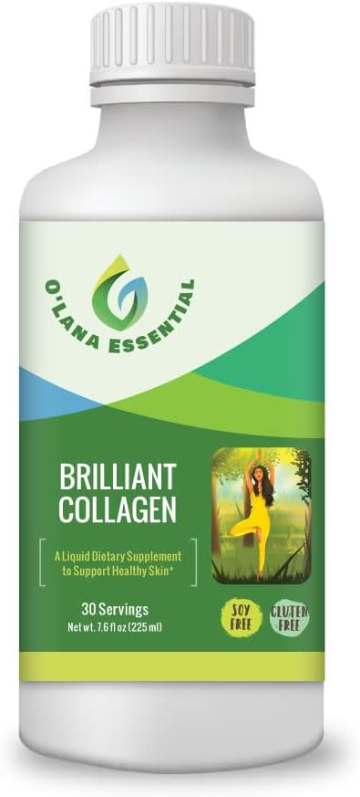 Marine Liquid Collagen papildinājums - 1,000mg Morikol Tripeptide Marine Collagen Plus 1,000mg Biotīns Hyaluronic Acid vitamīns C Veselīga āda matu nagu locītavu atbalsts GMP Certified Gluten&Soy Free