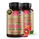 Morosil klīniski pārbaudīts C3G papildinājums - Metabolisms, antioksidants, labsajūtas uzturēšana vīriešiem un sievietēm - 400 mg Moro Red Orange ekstrakts - 60 Veggie kapsulas - bez GMO, bez lipekļa, vegans-Draudzīgs