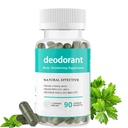 Ķermeņa dezodorējošais papildinājums, Bodi dezodorējošās kapsulas, Bodi Detox, Gremošanas kapsulas, Gut Health, Ādas atbalsts 90 kapsulas (1)