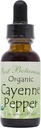 Labākā botānika Organic Cayenne Pepper Extract 1 oz. 160 000 MHU
