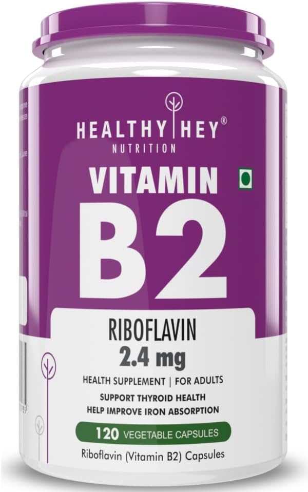 Sheltr B2 vitamīns - Riboflavīns - 120 Veg kapsulas