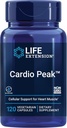 Life Extension Cardio Peak - Hawthorn Extract (Leaf, Flower, Stem) Papildinājums ar Arjuna ekstraktu sirds veselības atbalstam - Divas reizes dienā - bez lipekļa, ne-GMO, veģetārietis - 120 kapsulas