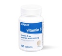 C- 500 mg vitamīna Askorbīnskābe - C vitamīna tabletes - uztura bagātinātājs - 100 vienību (1 iepakojums)