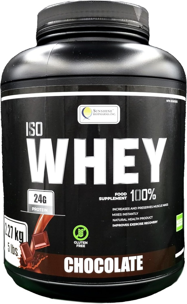 IzoWhey Olbaltumvielu pulveris 5lb (2,27kg), Ultra Filtrētas sūkalu Olbaltumvielas, lai saglabātu un palielinātu Lean Muskuļu masu spēcīga Lean organismā (šokolāde)