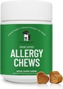 Alerģija Relief Chews: nomierina niezošs Suņi ar Immunity Support – Suņu Alergy Chews, Probiotikas suņiem, Season Alergies, Ādas un Apvalka Papildinājums - 60 Garšīgs Bites, Brown