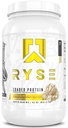 RYSE ielādēts proteīna pulveris - Vanilla Peanut sviests - 25g Sūkalu proteīna Izolāts & Koncentrāts ar prebiotisko šķiedru un MCT - zems ogļhidrātu, zems cukura, gremošanas-draudzīgi - 27 Kalpo / 2 lb Tub