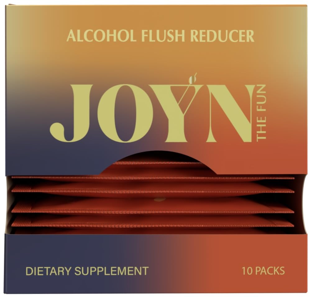 JOYN Papildinājums Alkohola piesārtums novēršana, Detoksikss, aknu atbalsts, Āzijas Glow Relief , Jūtieties labāk pirms un pēc dzeršanas , Vitamīns ar DHM, Piena dadzis, Glutations, vitamīns B12 , 10 Kalpo