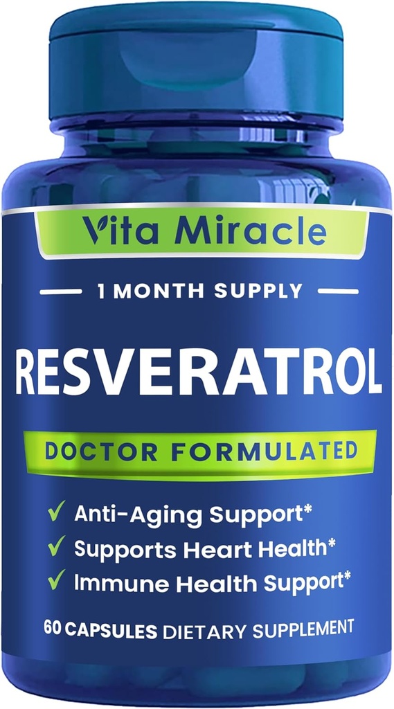 Resveratrol papildinājums 1200mg High potenci - Organic Trans Resveratrol with Enhanced Absorbcija šūnu un kognitīvās veselības bagātinātāji - ne ĢMO Salīdzināt Tas 1200 mg citiem 500mg vai 1000mg
