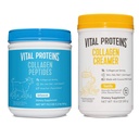 Vitālie proteīni Kolagēna peptīdi Pulveris Neflavored 19.3 OZ Creamer Vanilla