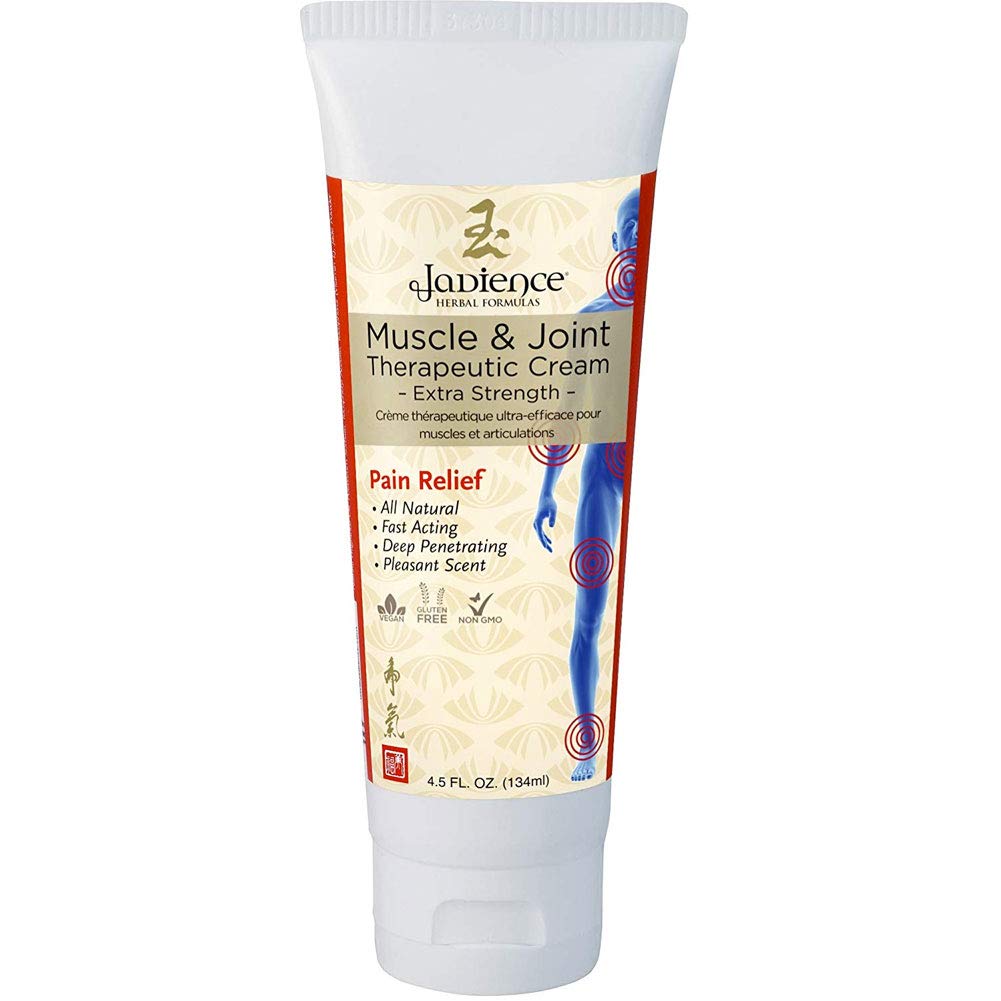 Jadience Muskuļu un locītavu ārstnieciskās sāpes Relief Cream Analgētisks lejas daļas Muguras kakls Elbow Knee Muskuļu Artrīts Iekaisums sāpes atvieglojums un atkopšanās Dabas Austrumu Karaliskās Āzijas ģimenes formula 4,5 oz