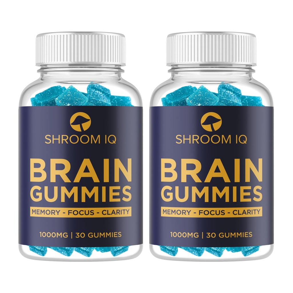 Smadzeņu papildinājumi atmiņai un fokusam - Nootropie Gummies par garīgo veselību un smadzeņu pastiprinātājs