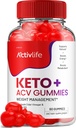 ActivLife Keto ACV Gummies - aktīvā dzīve Keto Apple Sidrs Etiķis Gummies, ActivLife Keto + ACV Svara vadība Gumies ActiveLife Advanced 1000mg Formula (1 Pack - 60 Gumies)