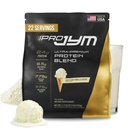 JYM Papildzinātnes Pro JYM Taitian Vanilla Protein Pulveris - sūkalu olbaltumvielu izolāti, kazeīns, & piena proteīns, Lean muskuļu ēka vīriešiem un sievietēm, 22 Kalpo