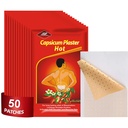 50 Count kapsaicīns Patches,4.72"x7.08" Karsts Capsicum Patch