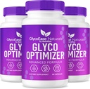 (3 Pack) GlycoEase Glyco Optimizer - GlycoEase Pills, All-Natural Diētiskā Papildinājums, Advanced Formula Glycogen Support, Glycoeas Naturals, Glyco Ease Reviews (180 Kapsulas)