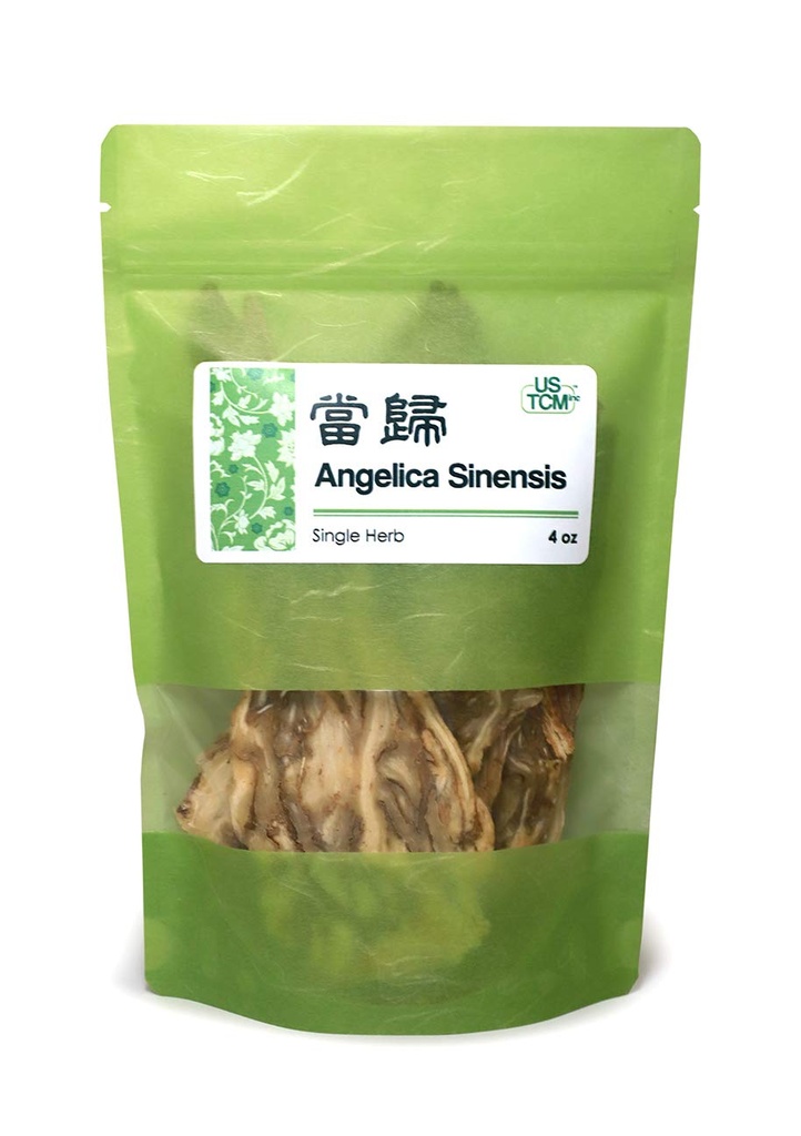 Jaunais iepakojums Angelica Sinensis Root, Dang GUI Pian, Dong Quai Cut šķēle - 4 oz.