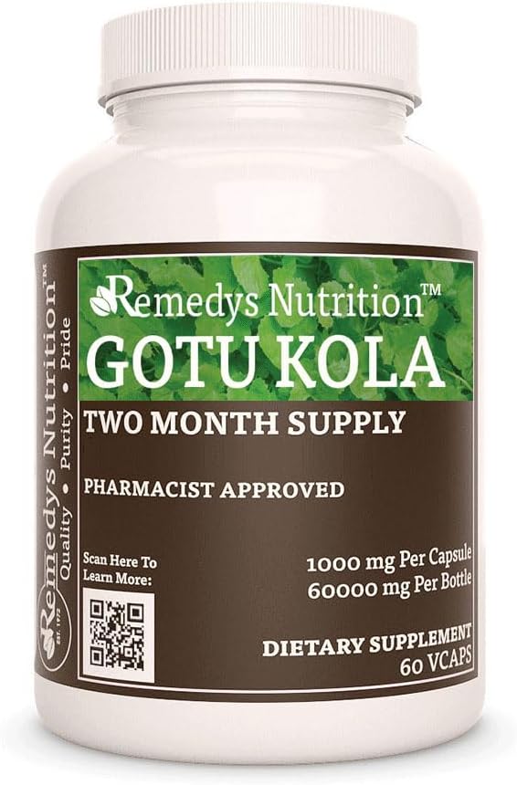 Tiesiskās aizsardzības līdzekļu uzturs Gotu Kola (Brahmi) 