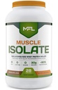MFL 100% Izolāts Proteīns l 30g Olbaltumvielas l 12g Aminoskābes l Keto Friendly l zema Carbs l 2 mārciņas. (Šokolādes Lava)