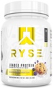 RYSE ielādēts proteīns Pulveris - melleņu muffin - 25g sūkalu proteīns Izolāts & Koncentrāts ar prebiotisko Fiber & MCTs - zems ogļhidrātu, zems cukurs, gremošanas-draudzīgs - 20 Kalpojumi / 1.5 lb Tub
