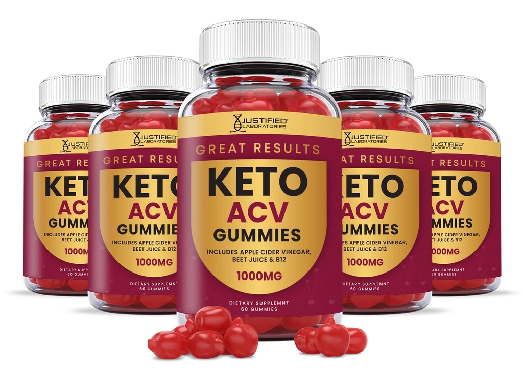 (5 Pack) Great Results Keto ACV Gummies Advanced Formula 1000MG Great Results Keto Gummies Apple Sidrs Etiķis Formulēts ar granātābolu Bietu sulas pulveris B12 Vegan Non GMO 300 Gumys