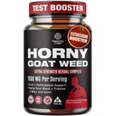 Horny Kaza Weed for Men - Extra Strength Vīriešu Papildinājums ar melnu Maca Sakni, Tongkat Ali, Saw Palmetto & Panax Ginseng Ekstrakts izturībai un enerģijai - 180 kapsulas