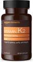 Elementi K2 vitamīns 100 μg, 65 kapsulas