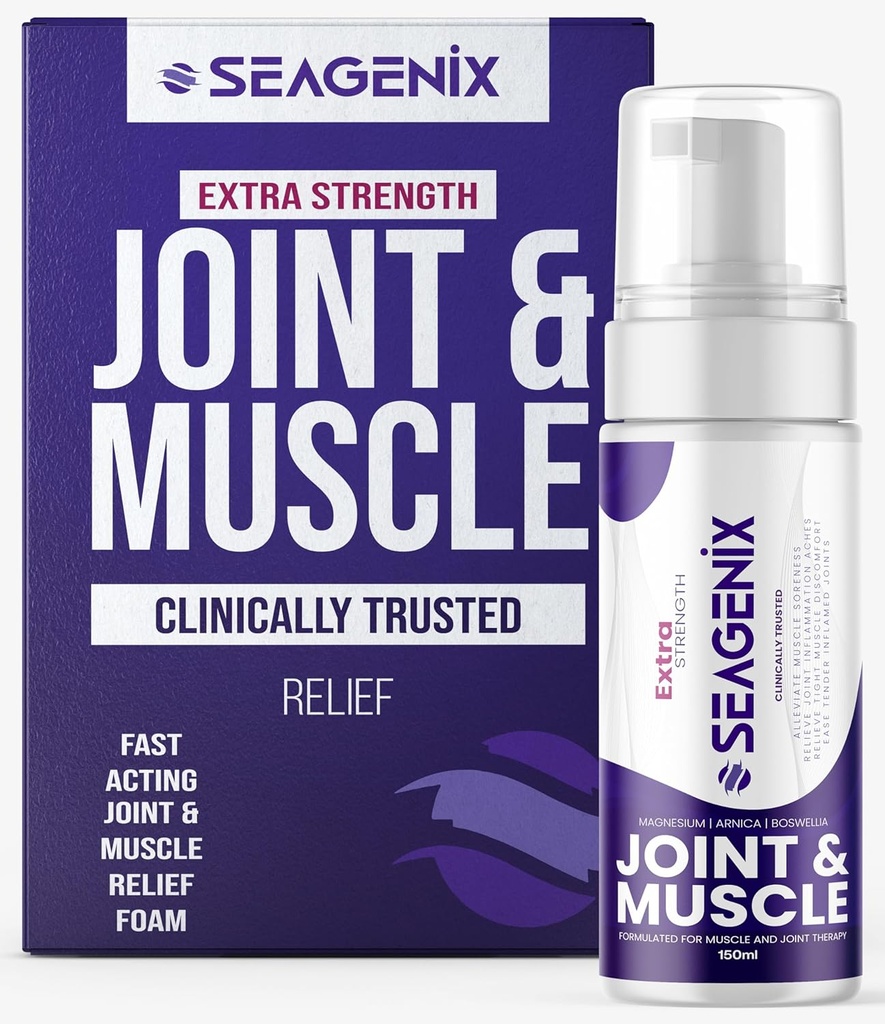 Extra Strength Muskuļi + locītavu putas - magnijs                  ; Boswellia 