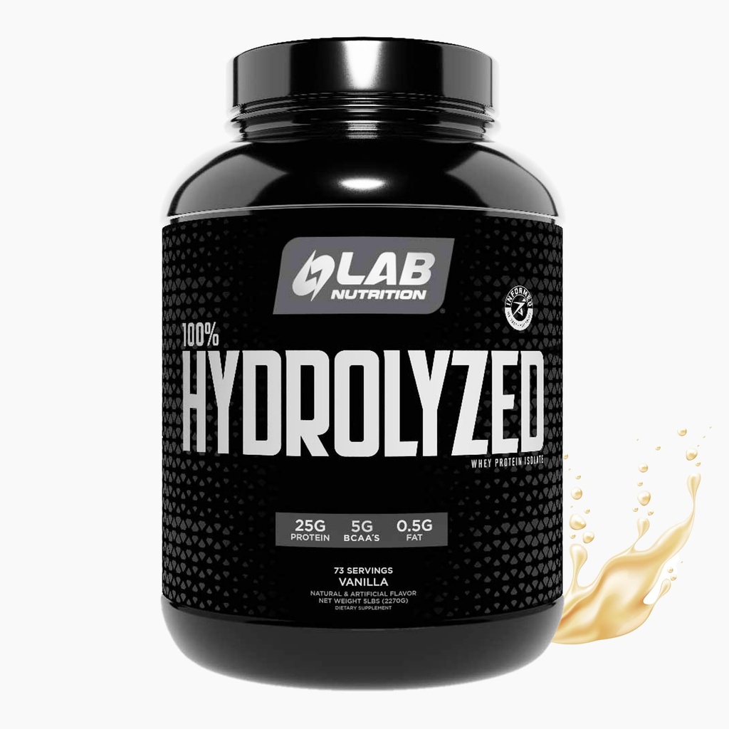 100% hidrolizēts sūkalu proteīns Izolāts (5 mārciņas, Vanilla Flavor) 25gr proteīna, Build Muskuļi, Lean Muskuļu augšana, Viegla gremošanas, nesatur lipekli, nesatur laktozi, ātri absorbējas.