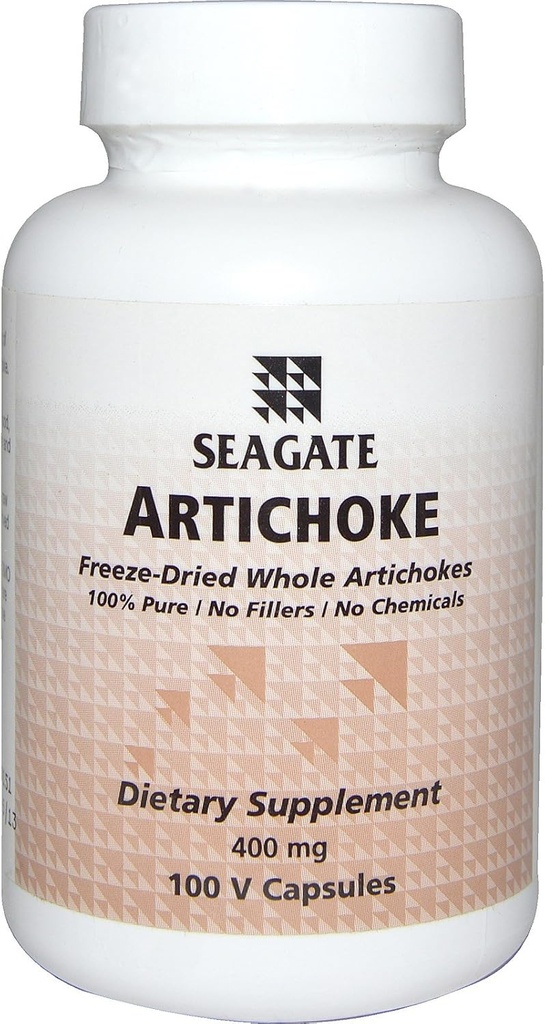 Seagate Products Artichoke 400 mg 100 kapsulas 2 iepakojumi