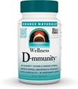 Avots Naturals Wellness D-mmunity, Bio-Aligned D vitamīna Imūnformula, atbalsta optimālu absorbēšanu un izmantošanu*, 125 μg (5 000 SV) D-3-30 Veģetārās kapsulas