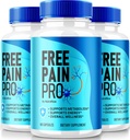 NutraRize (3 Pack) Free Pain Pro kapsulas, oficiālā Keto formula Fit un veselīgs ķermenis, visi dabas papildinājums, lai atbalstītu vispārējo labsajūtu, Premium FreePainPro tabletes pārskats (180 kapsulas)