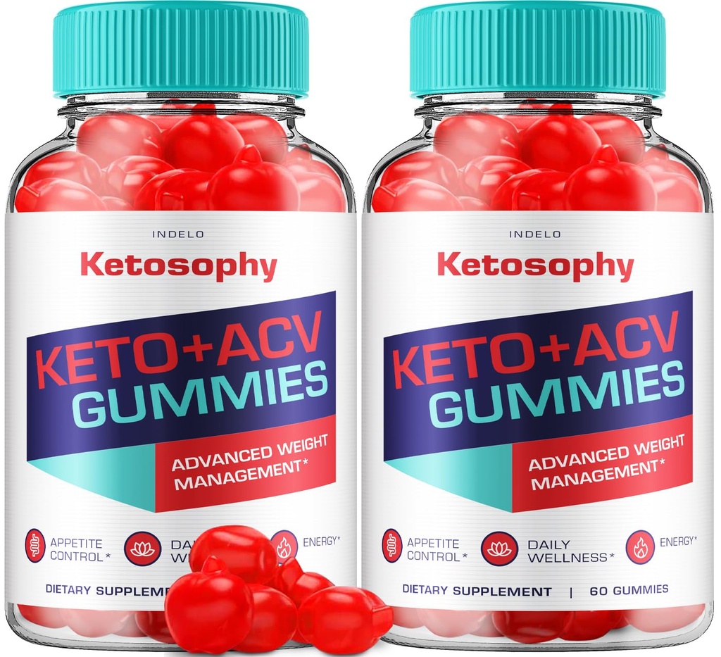 (2 Pack) KetoSophy Keto ACV Gummies - Advanced Weight Loss KetoSophy Keto Plus Gummies Apple Cider Etiķis KetoSophy ACV Gumies Svars Pārvaldība Diētiskās Papildinājums Atsauksmes Vīrieši Sievietes (120 Gumies)