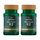 Swanson Maksimālais stiprums K2 vitamīns (Menahinon-7)-vitamīna papildinājums, kas atbalsta sirds un asinsvadu un kaulu veselību-Ražots no japāņu Natto, lai palīdzētu regulēt kalcija (30 Softgels, 200mcg katrs) (2 iepakojums)