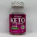 Keto ACV Gummies Formula 1500MG Apple Cider Etiķis Formula Granātābolu biešu sulas pulveris Ne-GMO 60 Gumijas