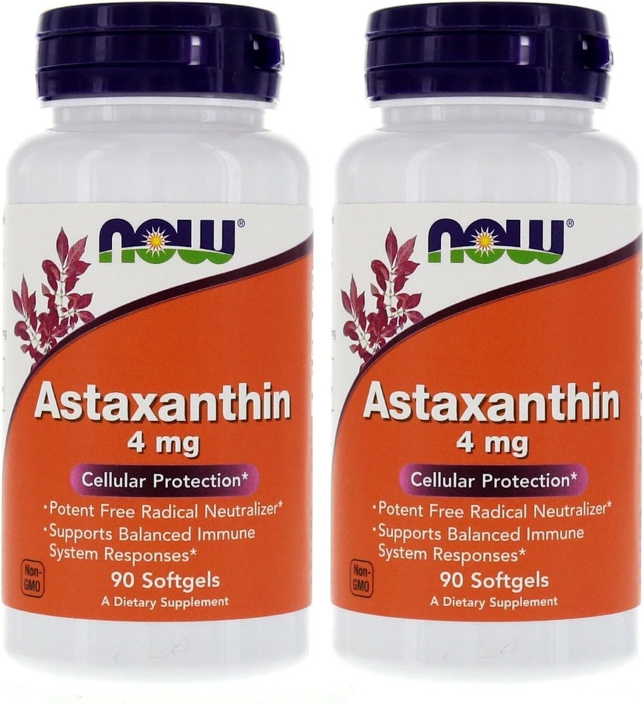 Astaksantīns 4 mg 90 softgeli (celulārā aizsardzība) (2. iepakojums)