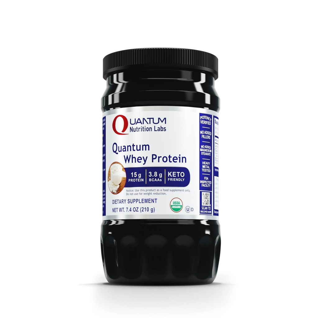 Kvantu uzturs Labs sūkalu proteīns - 7, 4 Oz