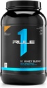 1. pants Olbaltumvielas R1 Whey Blend, 28 Kalpo, viegli sālīts Karamelis