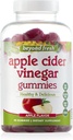 Bez svaigiem ābolu sidra Etiķis Gumijas, atbalsta Digestion, uzturēt ūdens līdzsvaru, debloat, bagāts ar enerģiju Bo12 un B9 vitamīns (Folskābe), Vegan, bez piena, bez lipekļa, 90 Skaits, Multi