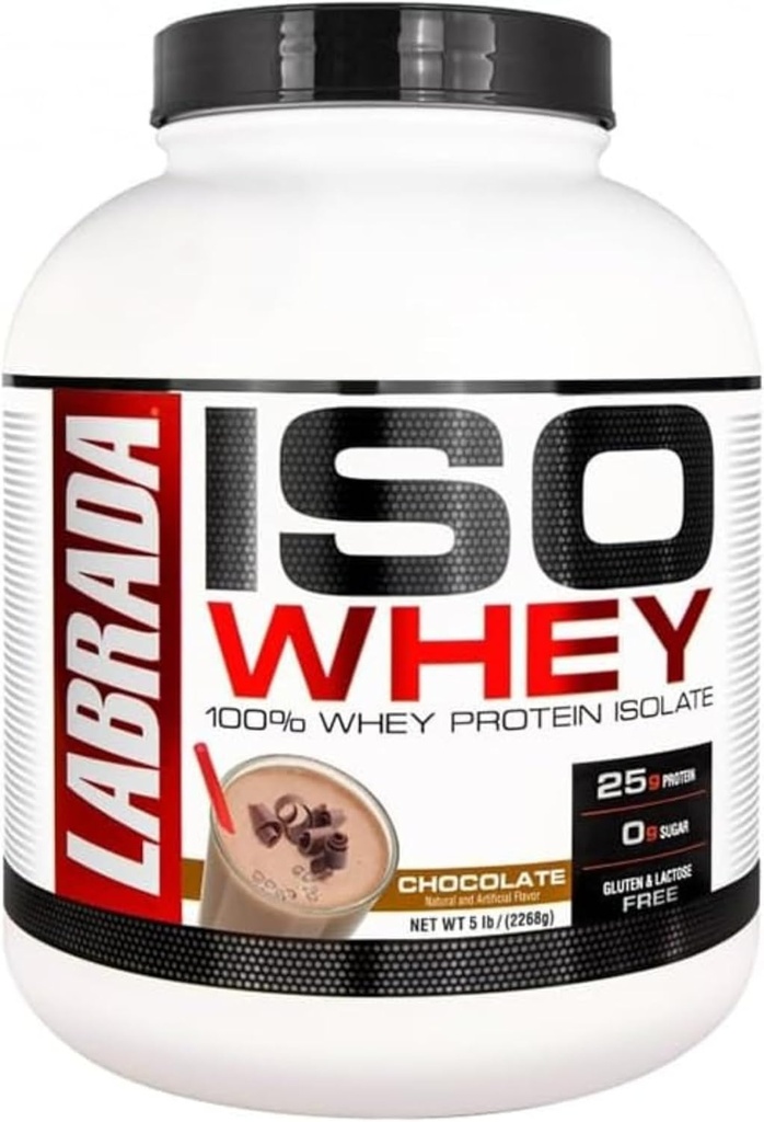 Labrada Nutrition ISO Sūkalu izolāts Šokolāde 5
