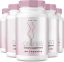 rize laboratorijas (5 Pack) Cellinea - Celinea Pills, Celinea kapsulas veselīgu meklē ādu, Celinea, lai palielinātu ādas hidratācija, Celinea All-Natural Diētiskā Papildinājums,Cellinea Atsauksmes (300 kapsulas)