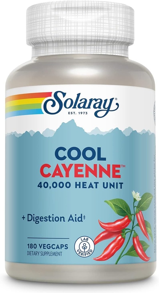 Cool Cayenne 40 000 HU - 180 - Kapsulas