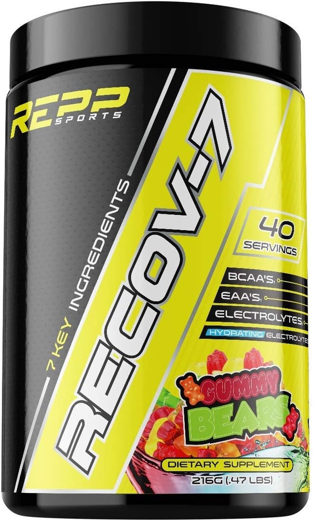 REPP Sports Recov-7 Full Spectrum EAAs un BCAAs 