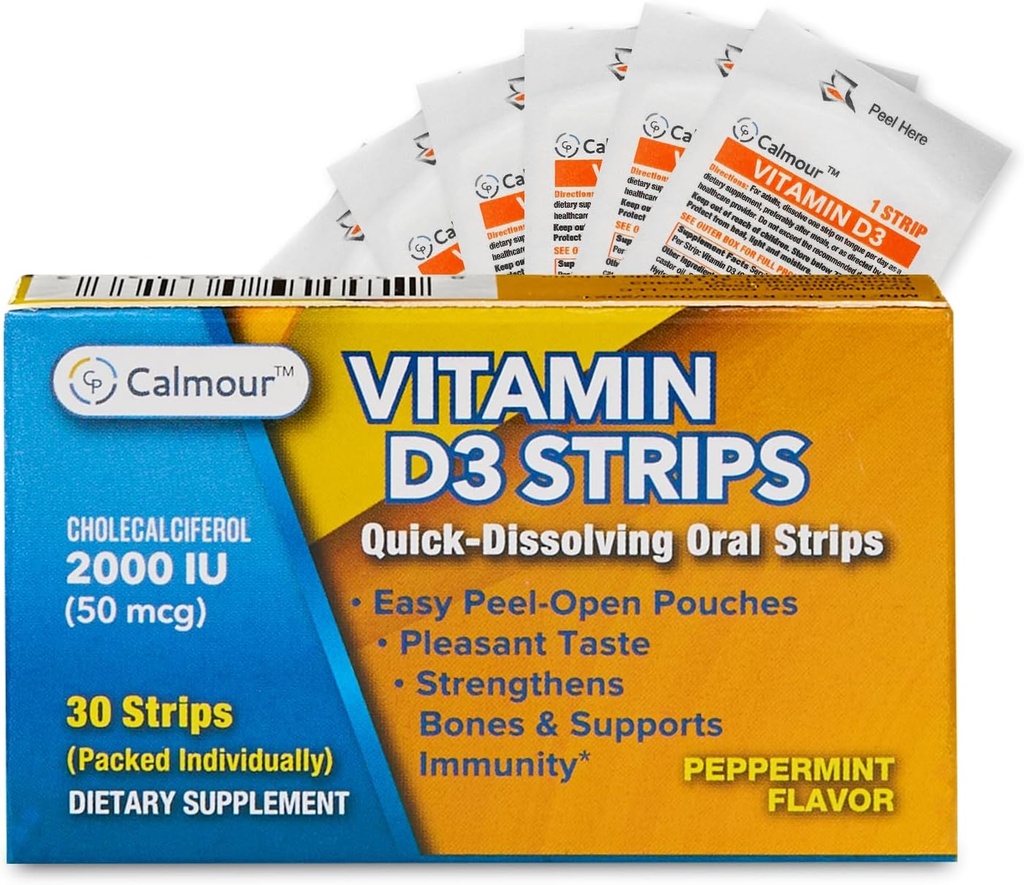 D3 vitamīns Strips 30 Pack