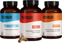 FreshCap Imūnaizers Bundle (Reiši, Turcija astes, Chaga) kapsulas