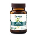 Himalaya Organic Bacopa - Bacopa Monnieri Atmiņas un fokusa smadzeņu papildinājumi - USDA Organic, Vegan, Non-GMO, Gluten Free, 750 mg, 30 Caplets
